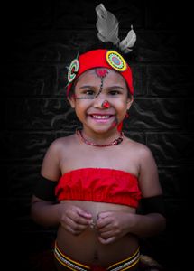 A cultural attire from the Trobriand Islands, Milne Bay Province, Papua New Guinea