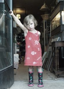 Melia ay the front door