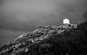 Christian chapel on mountain top