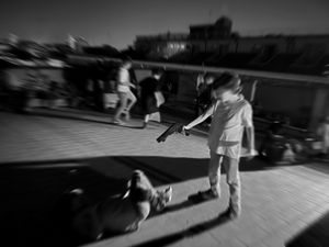 The Battle on the Roofs.