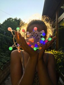 Daughter with Bulbs © Jürgen Novotny 2014