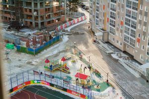 Вид на двор по улице Строителей