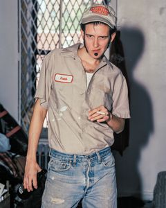 Willy Ryder smoking