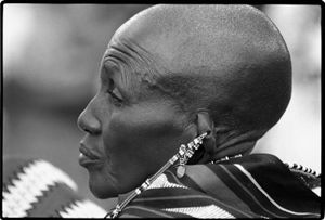 Maasai elder, Kenya  © Betty Press