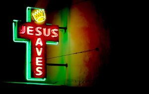 "Jesus Saves"