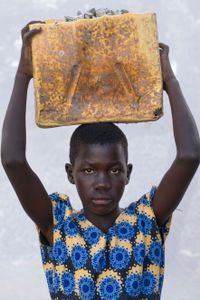 A. Jovia: Age 10. Working in quarry for 4 years.