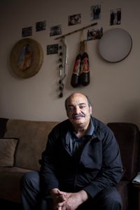 Iranian living room in London, Hossein Bahmani , Athletic