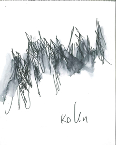 fig .22 Drawing (Indian Ink) of K.U