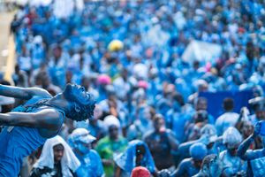 Jouvert Morning, Blue