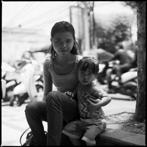 Mother & Daughter, in Bali
