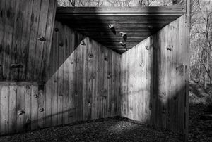 Climbing Wall, Deep River, CT, 1 1 23, Photo by Joe Bruha