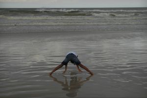 Girl in Sand