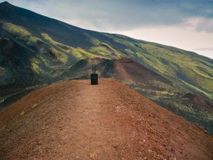 Bag on Mt. Etna