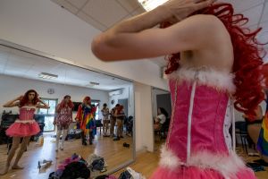 Behind the show
