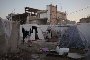 General view of people’s settling area