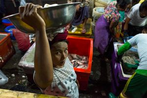 Fish Market Lady