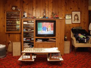 Entertainment center.