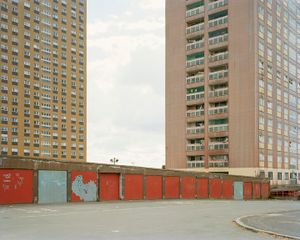 Red Road Flats. Glasgow. 2010 © Richard Chivers