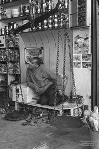 A shopkeeper | Goraya, Punjab.