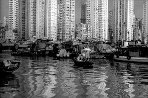 Hong Kong typhoon shelter