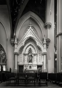 Holy Cross Cathedral, Boston - Altar detail