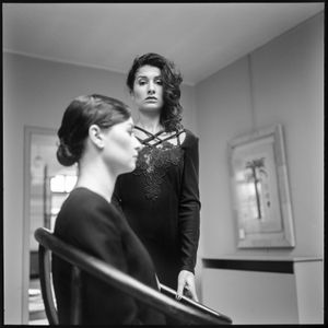 Laura and Pauline, double portrait