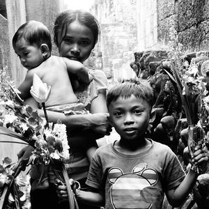 A Cambodian family