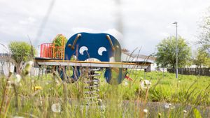 Empty playgrounds