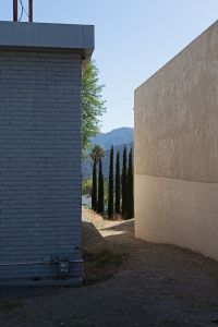 Six Italian Cypresses, Foothill Blvd, La Crescenta