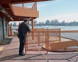 Police Officer, Staten Island Ferry, 2014