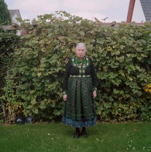Christine Luzius. Catholic Marburger Land, 2015. From the series: The last women in their traditional peasant garbs