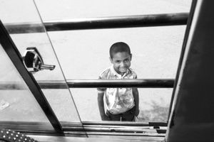 From the bus