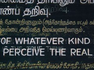at an ashram, near Madurai, Tamil Nadu, India, 2010,