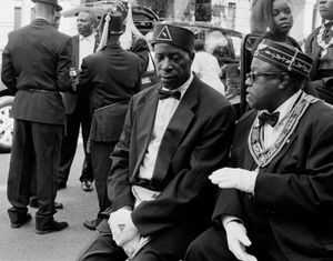 Brothers from the Masonic Temple in Harlem