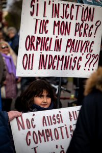 Anti-vaccine little girl