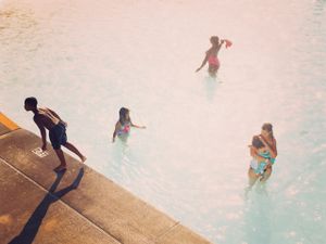 Hansen Dam Pool, Los Angeles, 2016