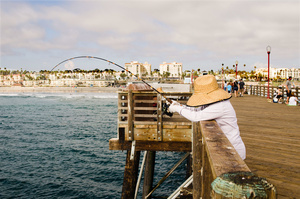 sunshine and a big hat.