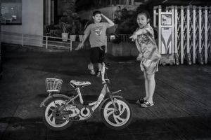 Bike drama