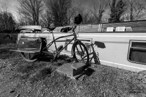 Bicycle on a barge | 02