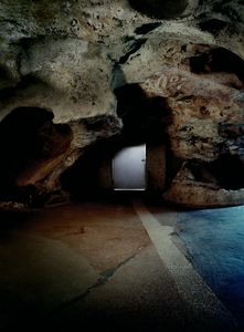 Silver Door, Carlsbad Caverns, Carlsbad, New Mexico, USA, 2013