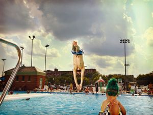 Banneker Pool, Washington, D.C., 2016