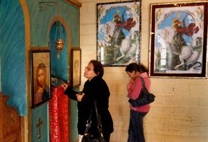 Coptic Orthodox Church in Old Cairo. The Coptic World© Bert Spiertz