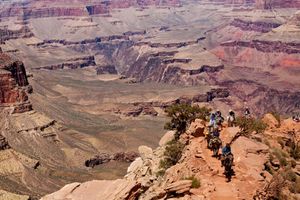 Entering The Grand Canyon