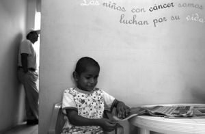 Jupiter, a child who fights cancer.