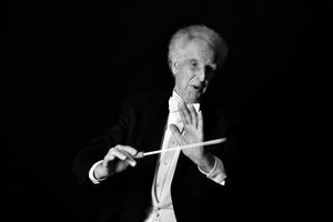 Conductor Benjamin Zander Portrait Session