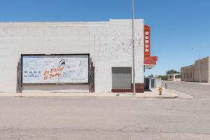 Roadside: No Child is Safe. Tucumcari, New Mexico