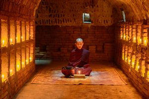 Monk in Prayer