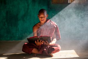 Myanmar Monk