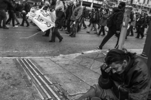 anti austerity demonstration, Athens, 2016