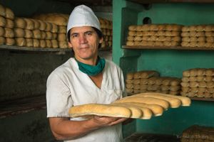 Baker in Baracoa.